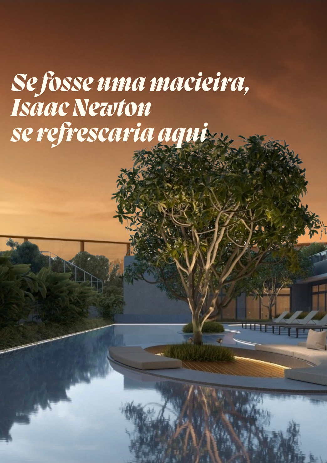 A macieira de Newton